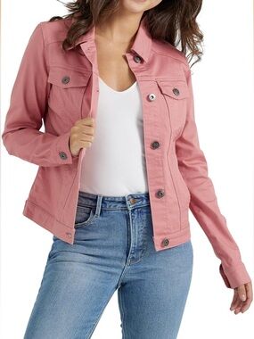 Wrangler Dusty Rose Denim Jacket